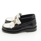 Dior Boy Platform Moccasins Loafers Shoes Bicolor White Black — view 3