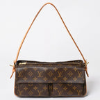 Louis Vuitton Viva-Cite MM Handbag Bag Monogram Brown