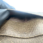 Gucci Vintage GG Logo Canvas Leather Bifold Wallet Brown — view 9