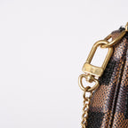 Louis Vuitton Monogram Mini Pochette Accessoires Damier Payette Sequins Pouch — view 6