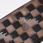 Louis Vuitton Monogram Mini Pochette Accessoires Damier Payette Sequins Pouch — view 7