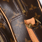 Louis Vuitton Nile Shoulder Bag Monogram Brown Leather Gold — view 6