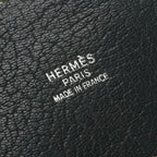 Hermes White Bus GM Business Briefcase Coromandel Noir Pearl Gray Black Silver — view 7