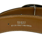 Gucci Belt 65 26 Black Leather — view 4