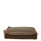 Celine Macadam Clutch Brown — view 3