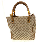 Gucci Handbag Bamboo Height GG Canvas Travel Business — view 2