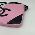 Chanel CC Logo Cambon Shoulder Bag Pink — view 6