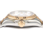 Rolex Watch Datejust Number 10 Points Diamond Index White Dial Date Everose — view 2