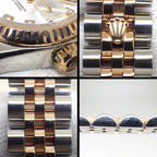 Rolex Watch Datejust Number 10 Points Diamond Index White Dial Date Everose — view 8