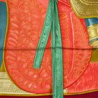Hermes Carre 90 Silk Scarf Selle D'officier en Grande Tenue Official Saddle — view 7
