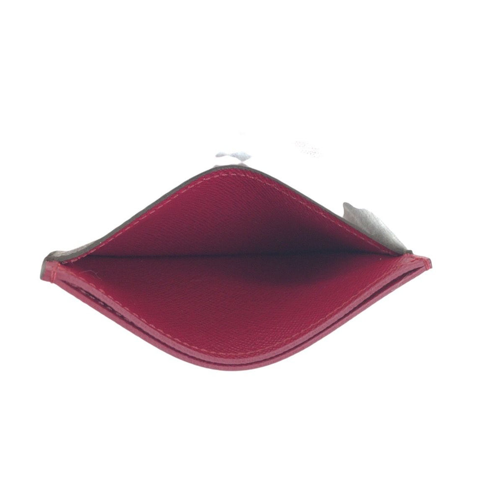 Louis Vuitton Monogram Brown Fuchsia Card Case Business Holder — view 8