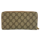 Gucci GG Marmont Beige Gold Supreme Canvas Wallet — view 2
