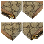 Gucci GG Marmont Beige Gold Supreme Canvas Wallet — view 6