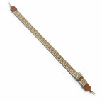 Loewe Canvas Leather Anagram Shoulder Strap Beige Brown — view 3