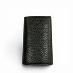 Gucci Leather Double 6 Row Key Case Black Gold Key Holder — view 4