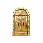 Chanel 31 Door Motif Brooch Plated Gold
