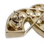 Chanel Logo Brooch Gold — view 4