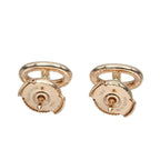 Hermes Chaine D'ancre Gold Earrings — view 3