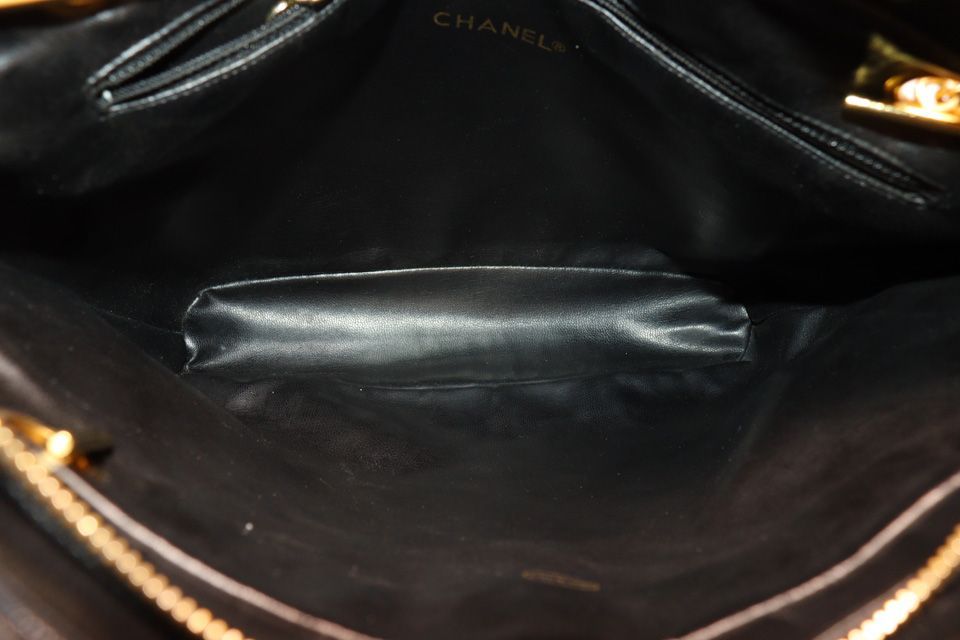Chanel Quilted GD Leather Chain Shoulder — view 7