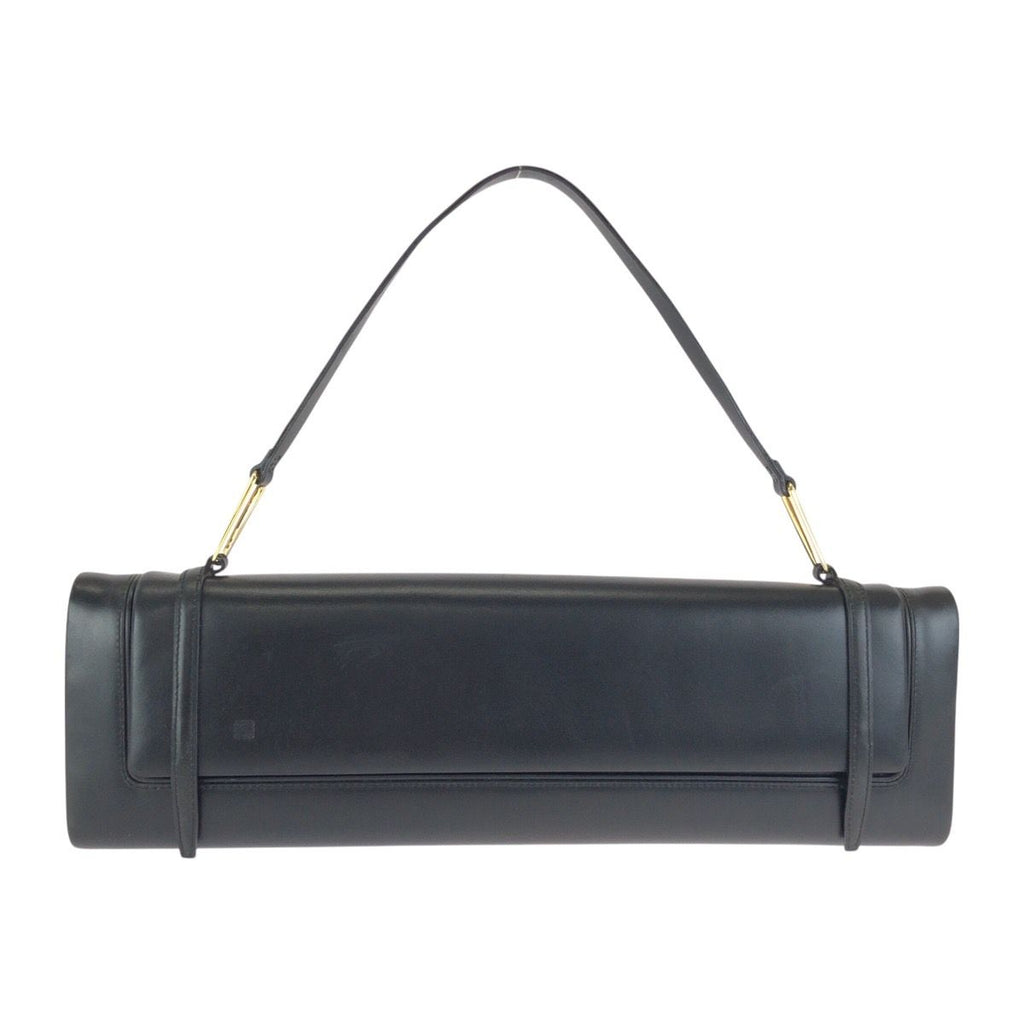 Loewe Anagram Black Gold Leather Shoulder