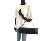 Loewe Anagram Black Gold Leather Shoulder — view 7