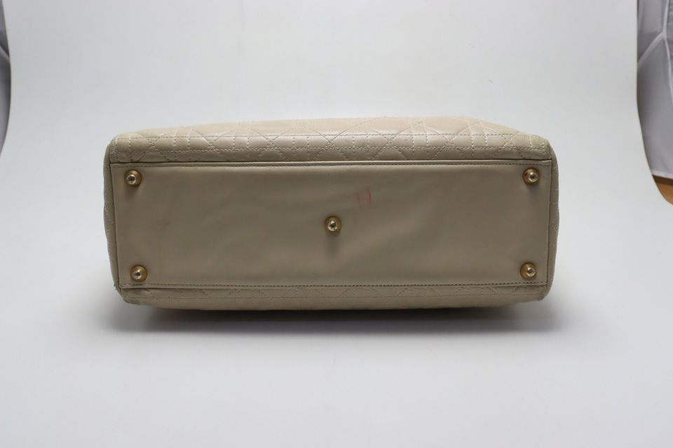 Dior Lady Cannage Leather Handbag — view 3