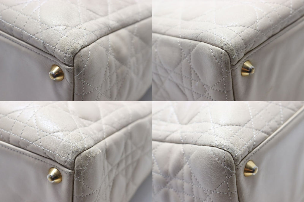 Dior Lady Cannage Leather Handbag — view 4
