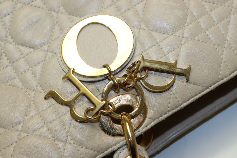 Dior Lady Cannage Leather Handbag — view 8
