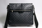Louis Vuitton Damier Graphite Daniel MM Leather Shoulder — view 2