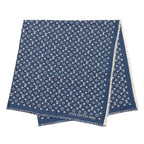 Louis Vuitton Shawl My Daily Denim Monogram Blue White Scarf