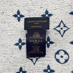 Louis Vuitton Shawl My Daily Denim Monogram Blue White Scarf — view 7