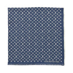 Louis Vuitton Shawl My Daily Denim Monogram Blue White Scarf — view 2