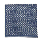 Louis Vuitton Shawl My Daily Denim Monogram Blue White Scarf — view 3