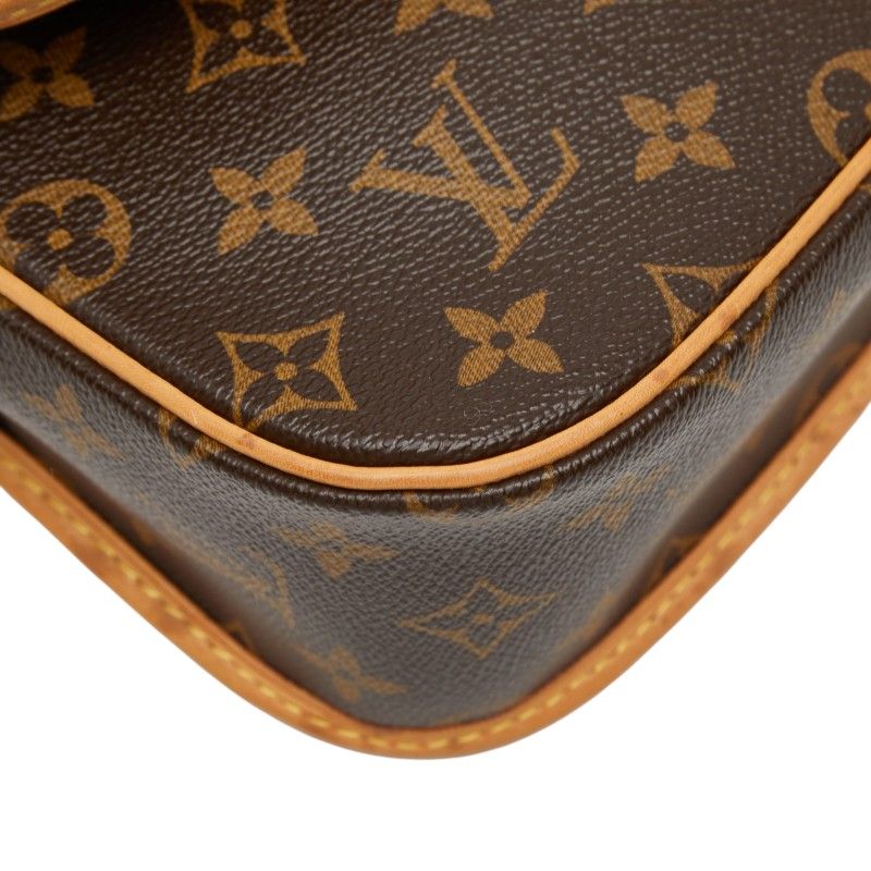 Louis Vuitton Monogram Sologne Shoulder Bag Brown Leather — view 5