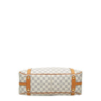 Louis Vuitton Damier Azur Strethe PM Tote White Ivory Leather — view 3