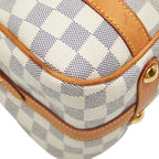 Louis Vuitton Damier Azur Strethe PM Tote White Ivory Leather — view 5