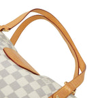 Louis Vuitton Damier Azur Strethe PM Tote White Ivory Leather — view 8