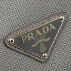 Prada Tote Gray Saffiano Cuir — view 9