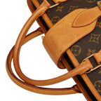 Louis Vuitton Monogram Rivoli Business Briefcase Document Brown Leather 1 — view 4