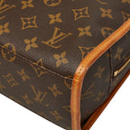Louis Vuitton Monogram Rivoli Business Briefcase Document Brown Leather 1 — view 6