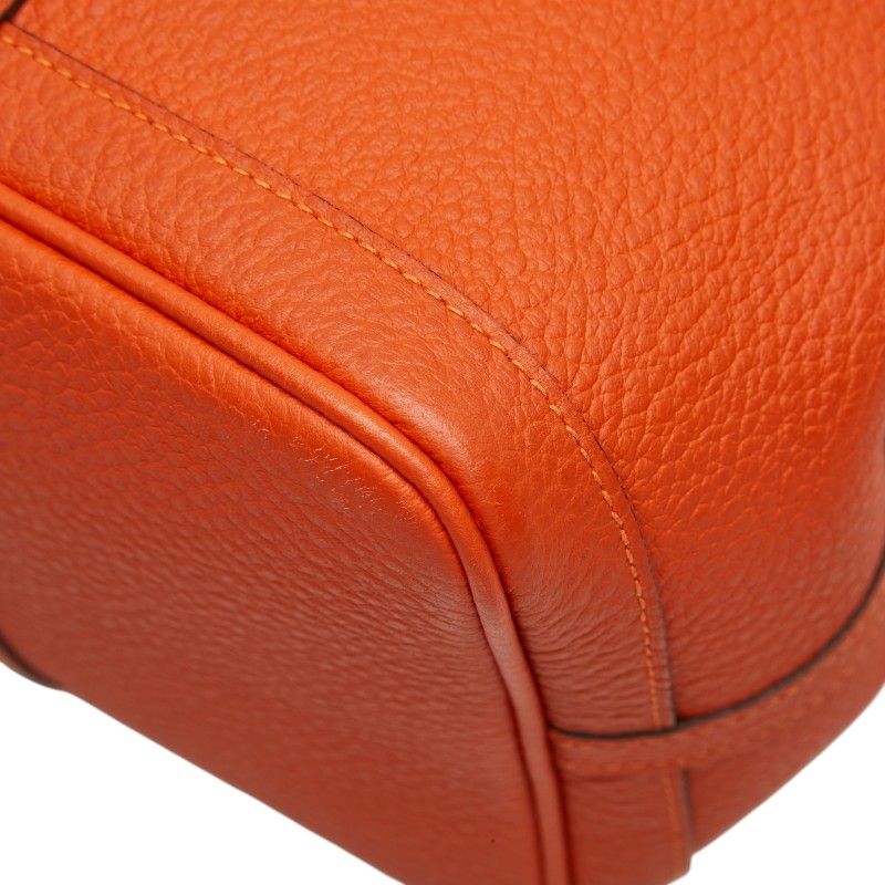Hermes Garden Party PM Tote Capucines Orange Country — view 6