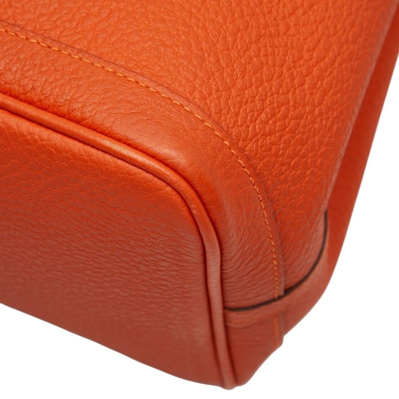 Hermes Garden Party PM Tote Capucines Orange Country — view 4