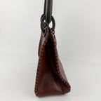 Gucci Shoulder Bag Hobo Red Leather Vintage — view 5