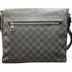 Louis Vuitton District MM Damier Graphite Shoulder Bag Leather — view 2