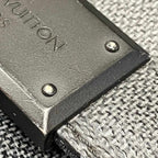 Louis Vuitton District MM Damier Graphite Shoulder Bag Leather — view 9