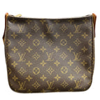 Louis Vuitton MM Monogram Shoulder Bag Canvas