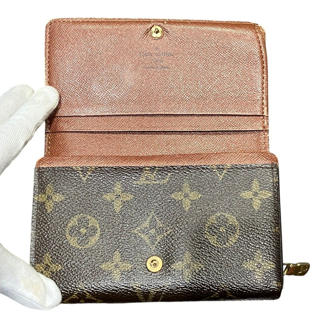 Louis Vuitton Porte-Monnaie Viennois Tresor Monogram Bifold Wallet Canvas — view 3