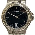 Gucci Watch SS Quartz Black Dial