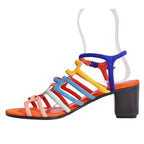 Hermes Sandals Strap Suede Leather Heels — view 7