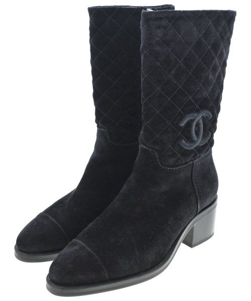Chanel Boots Black
